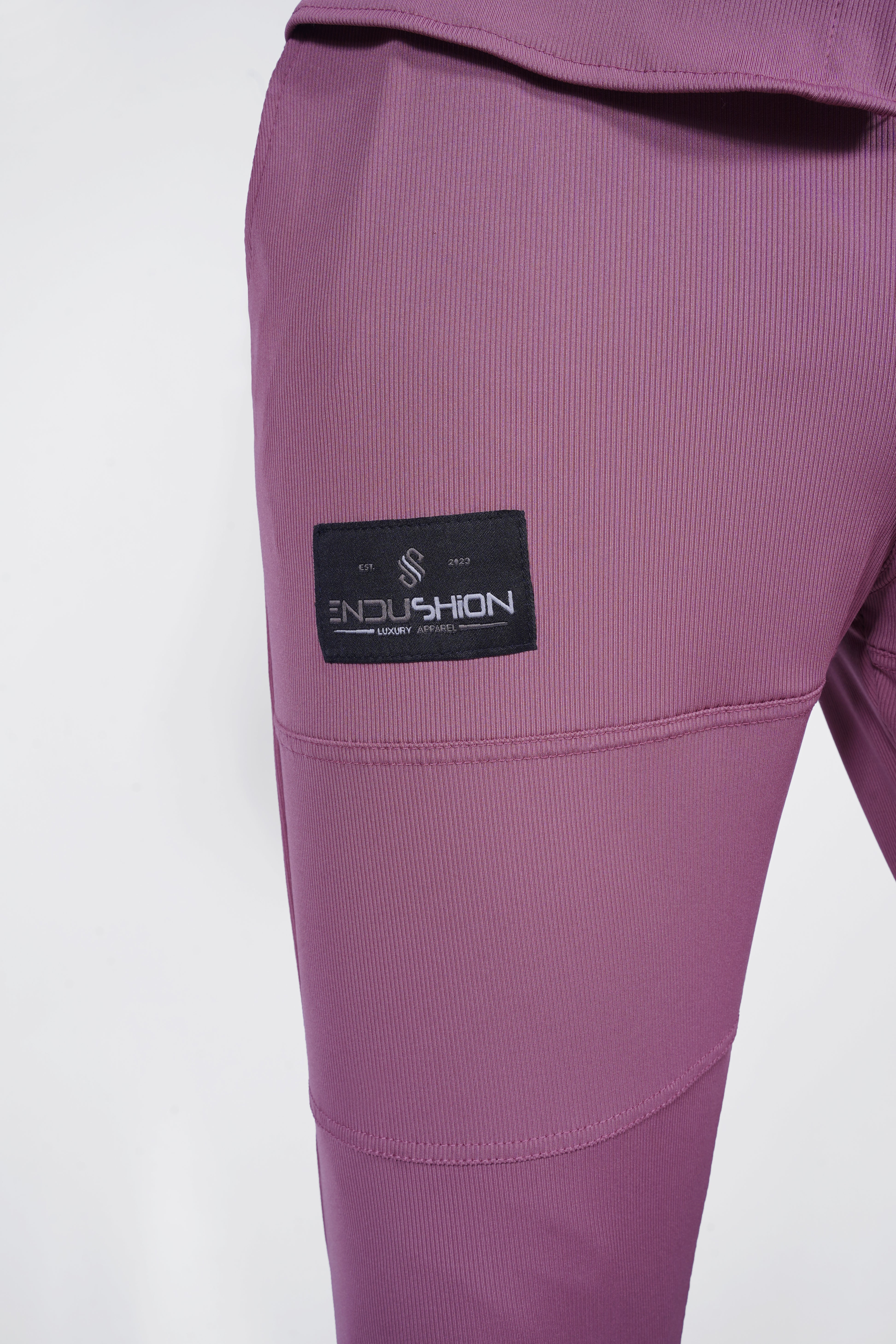 Endushion Fusion Flex Pink Tracksuit - Stretchable Blend-Endushion