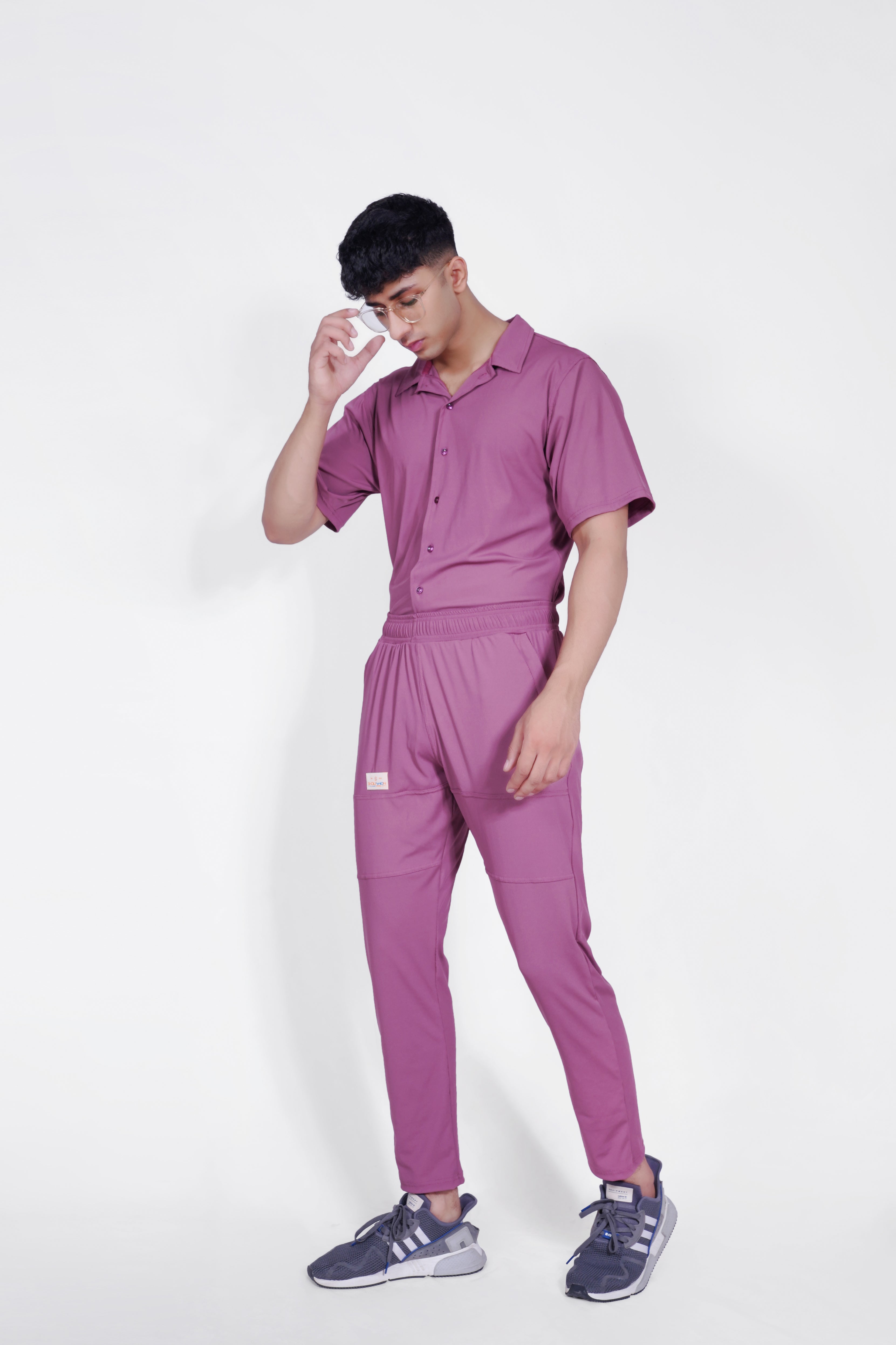 Endushion Fusion Flex Pink Tracksuit - Stretchable Blend