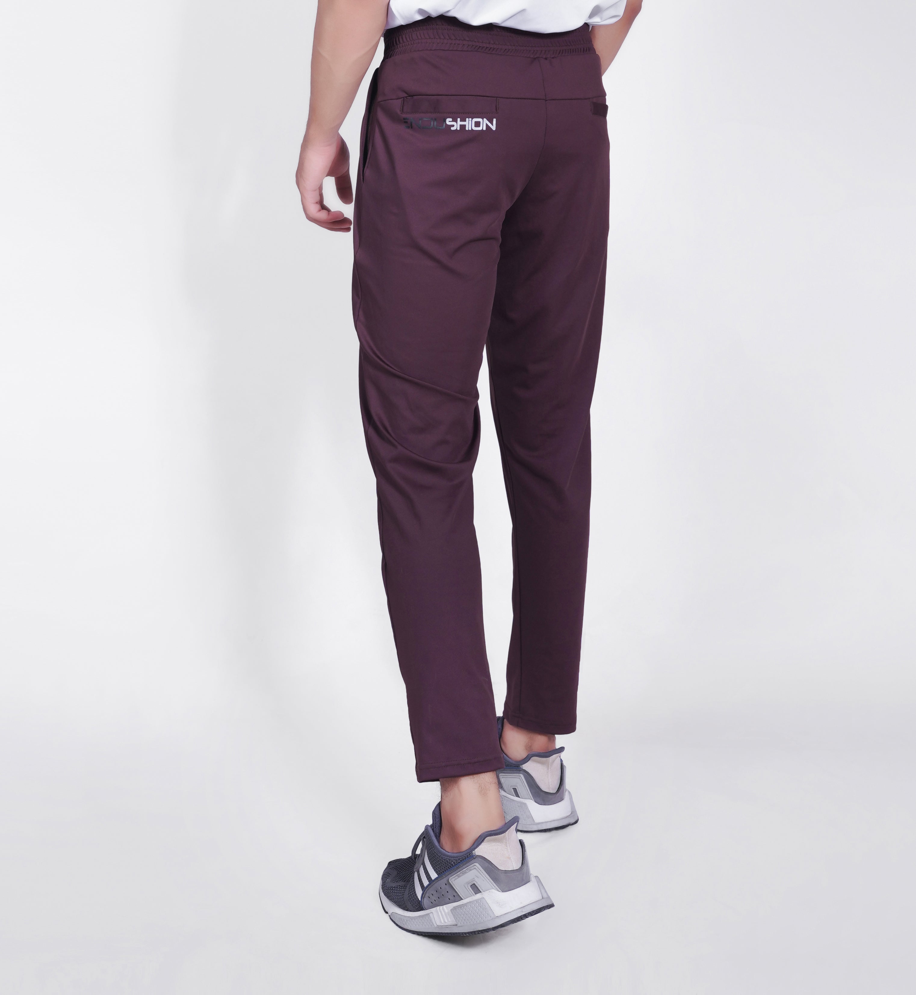 Endushion PantFusion Comfort Brown Trouser - Stretchable Fabric