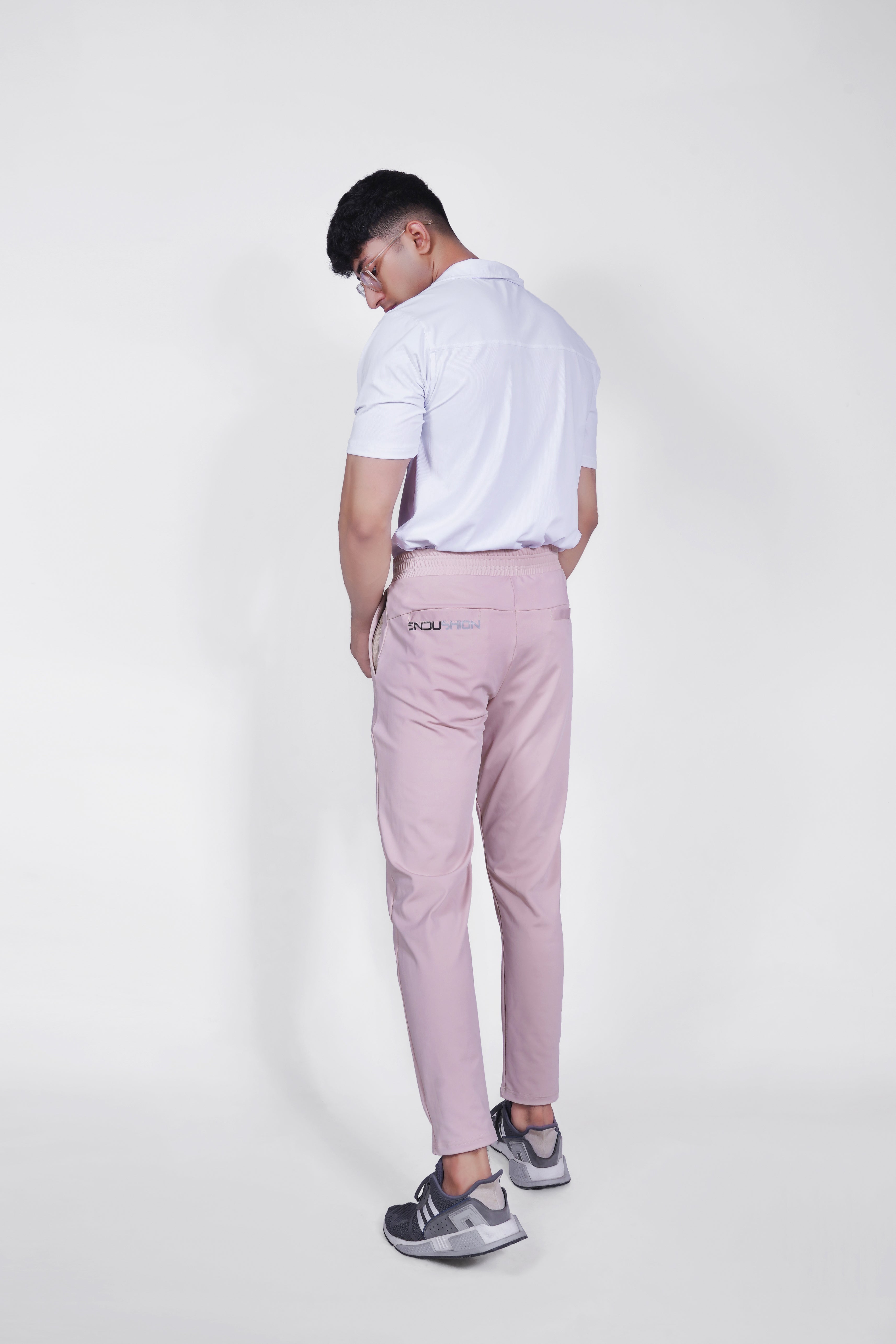 Endushion PantFusion Comfort Beige Trouser - Stretchable Fabric