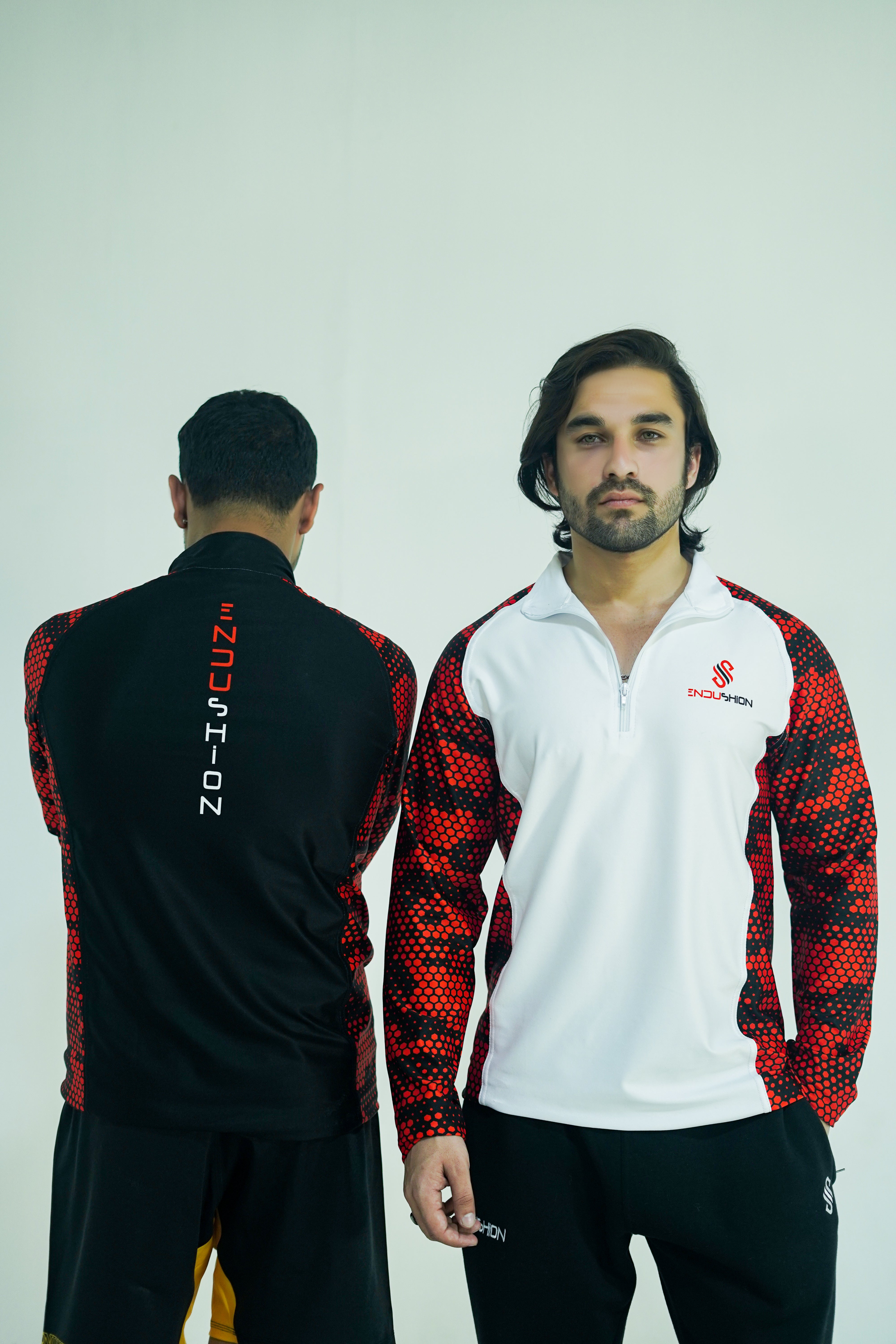 Pulse Flex 1/4 zip                                                                                                                                                                    Black & Red camouflage