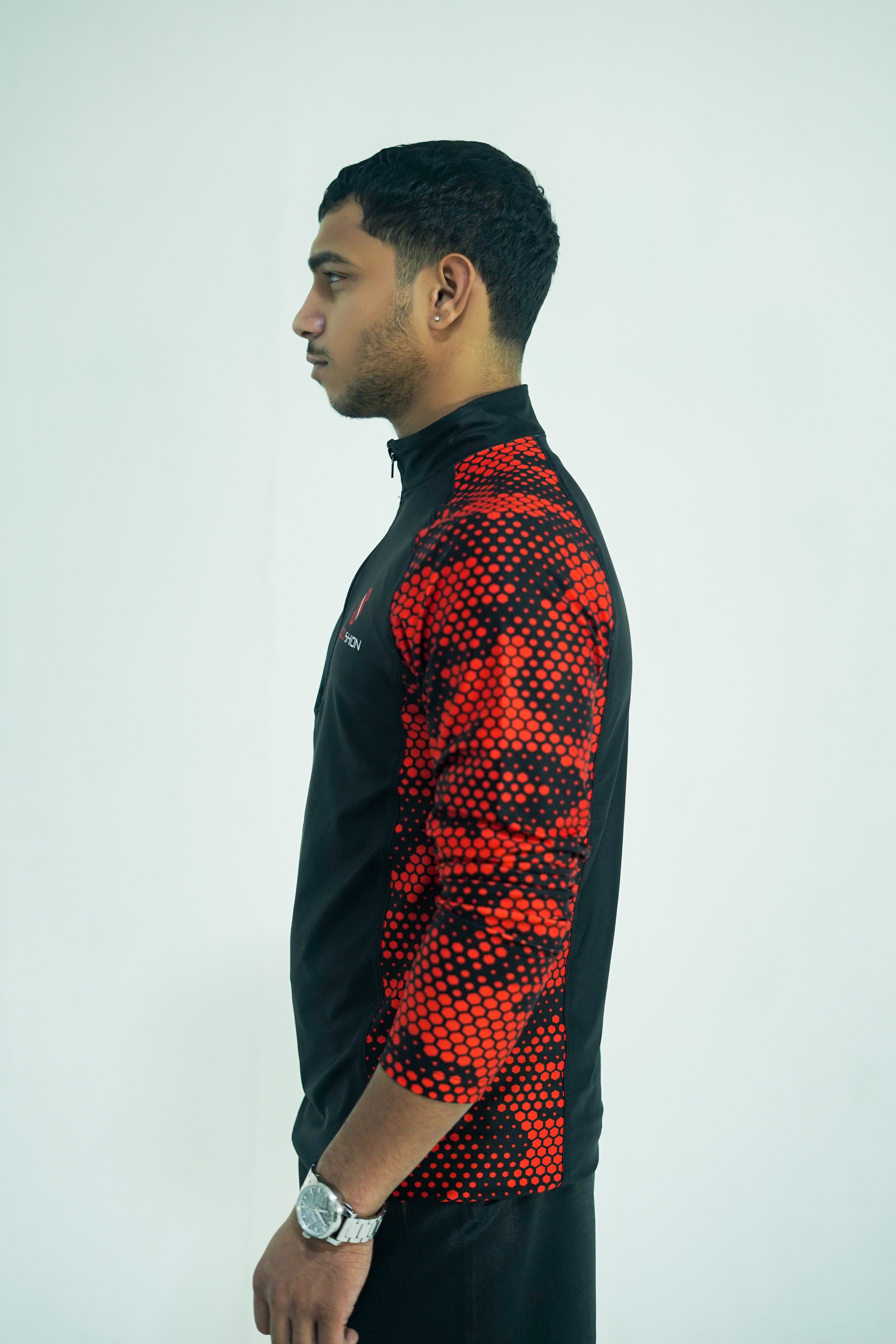 Pulse Flex 1/4 zip                                                                                                                                                                    Black & Red camouflage