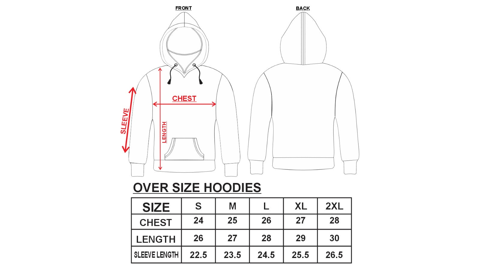 Ethereal Venus Oversize Hoodies