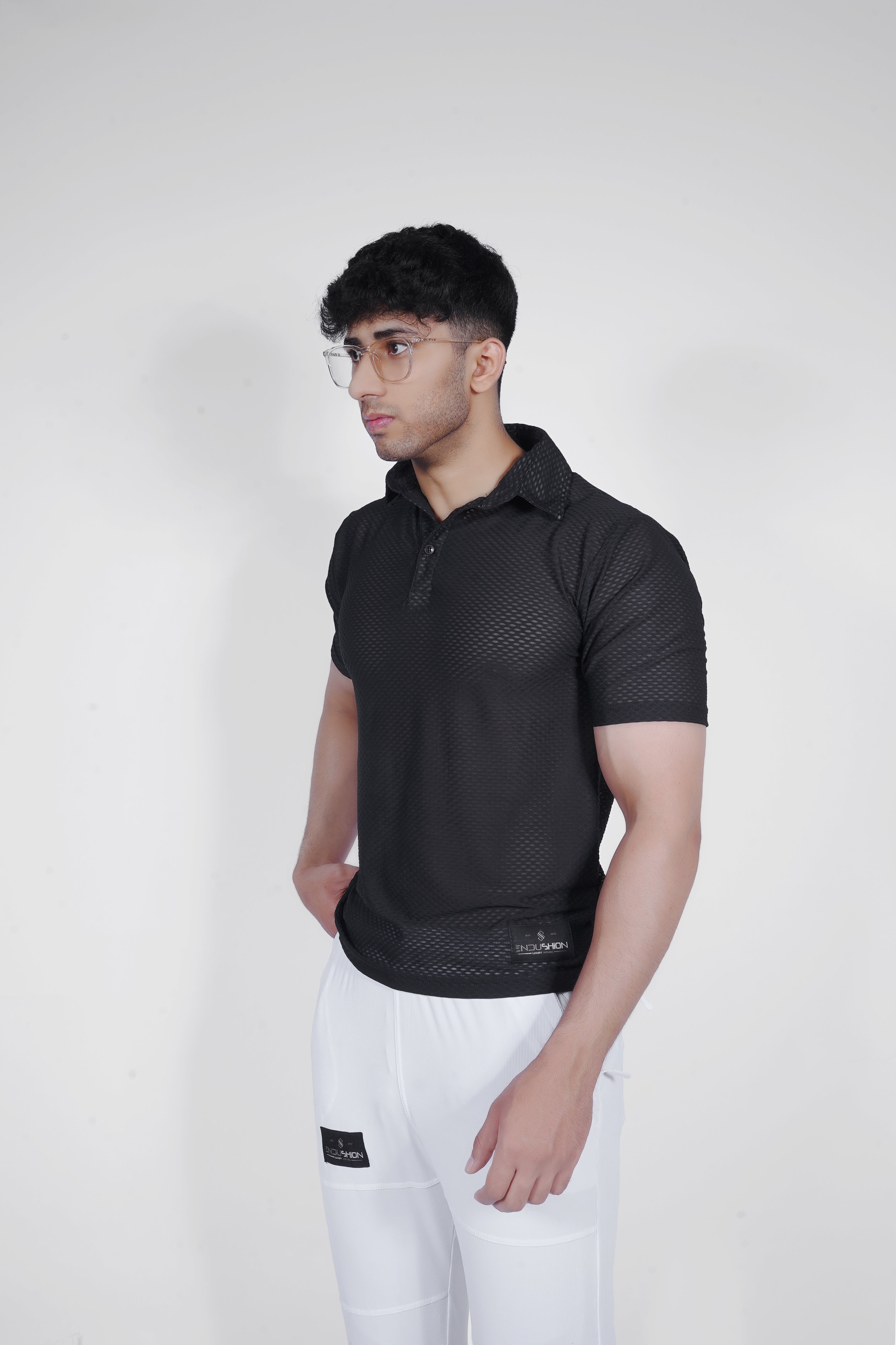 Endushion CoolWave Mesh Polo Tee - Premium Blend-Endushion